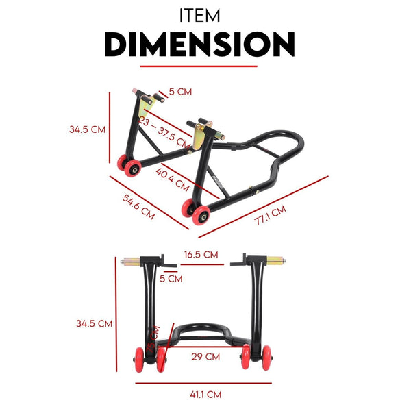 Fiernero Motorcycle Stand Rear And Front Paddock Stands