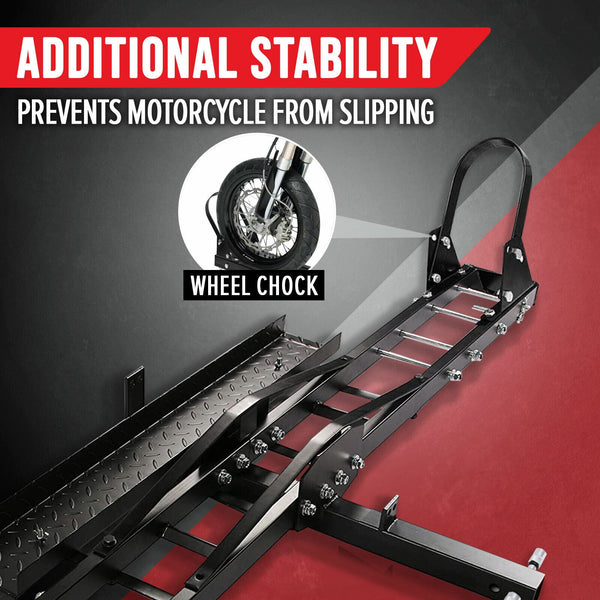 Spartan Motorcycle Motorbike Carrier Rack Towbar Arm Dirt Bike Ramp Motorbike Ramps