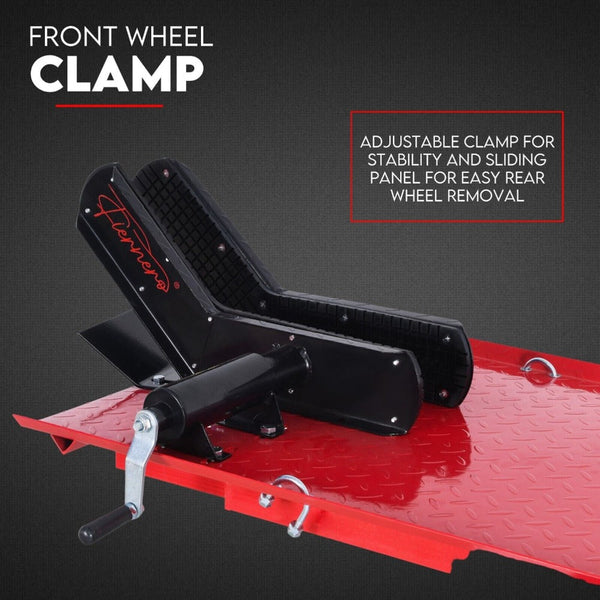 Fiernero Motorcycle Lift Table Hydraulic 500Kg Bike Jack Mechanic Stand Hoist Lifter Motorcycle Lifts & Jacks
