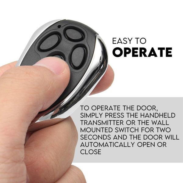 Tradesman Automatic Roller Door Opener Garage Powerful 1200N Motor 22M Rolling Smart Garage Door Openers