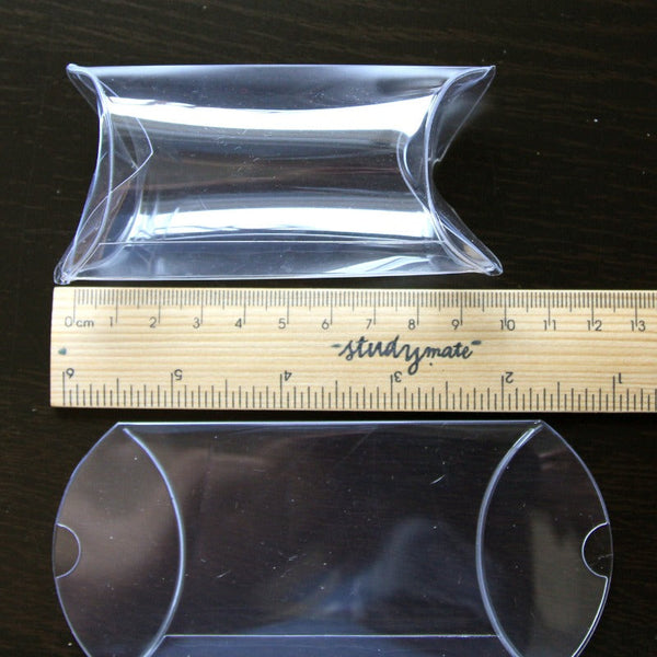 My Decorations 100 Pack Of Pillow Rectangle Shaped Gift Box Wedding Or Product Bomboniere Jewelry Party Favor Model Candy Chocolate Soap Gift Boxes