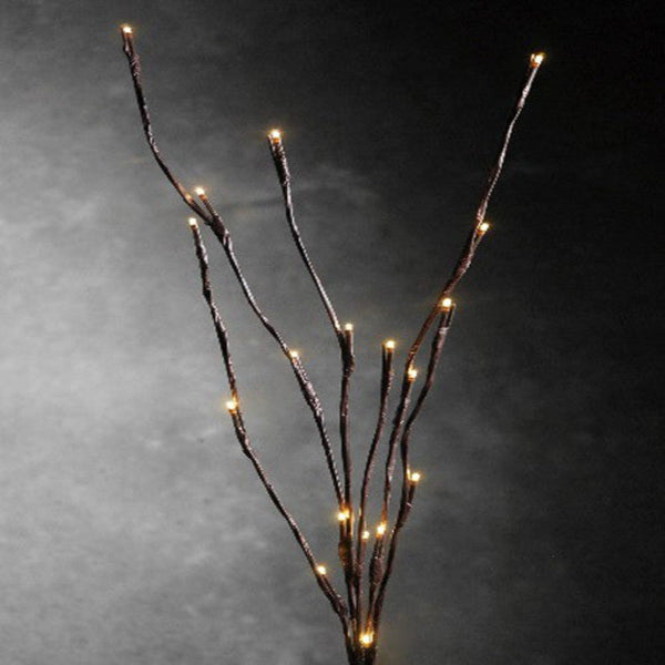 My Decorations 10 Sets Of Led Light Bunch Stem Warm White Battery Fairy Lights 50Cm High 20 Bulbs Petals String Lights