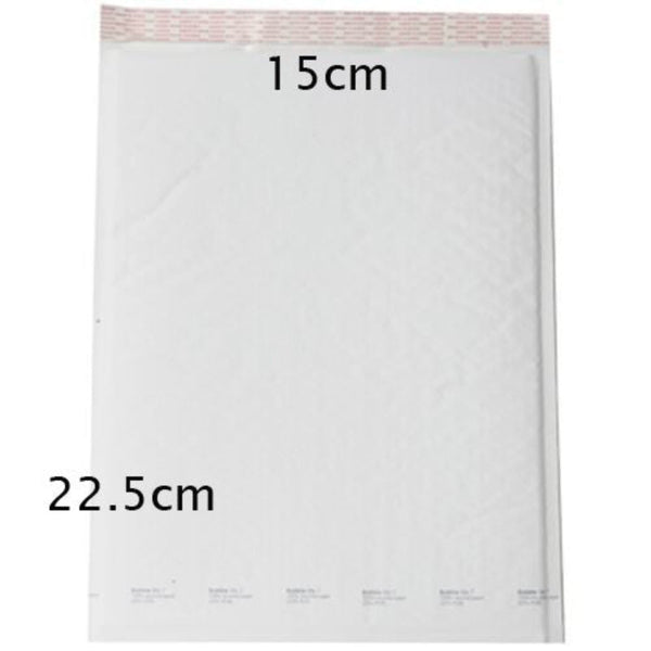 My Decorations 100 Piece Pack 22.5Cm X 15Cm White Bubble Padded Envelope Bag Post Courier Parcel Small Self Seal Padded Envelopes