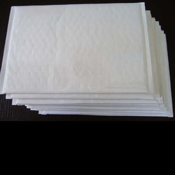 My Decorations 50 Piece Pack 22.5Cm X 15Cm White Bubble Padded Envelope Bag Post Courier Parcel Small Self Seal Padded Envelopes