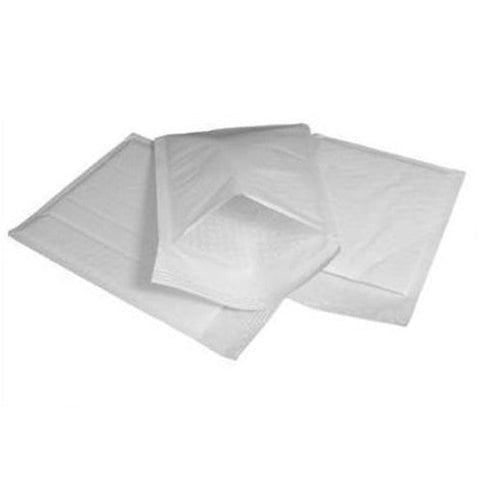 100 Piece Pack - 28 X 23Cm White Bubble Padded Envelope Bag Post Courier Mailer Shipping Safe Fragile Self Seal