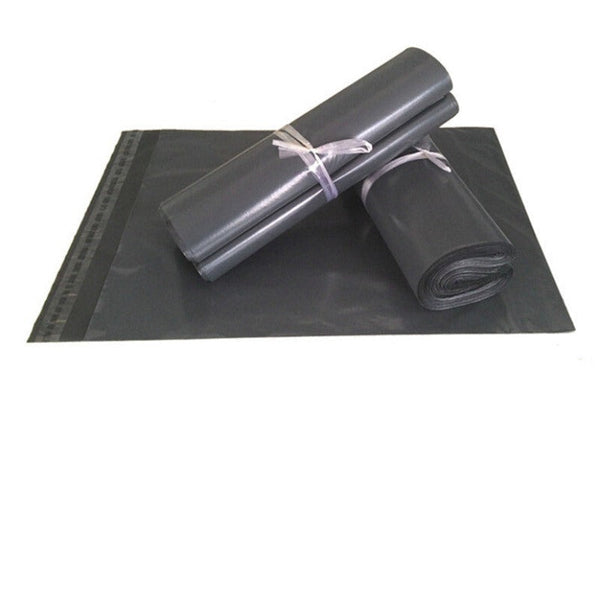 My Decorations 50 Pack 400X300 Mm Grey Plastic Mailing Satchel Courier Bag Poly Postage Parcel Self Seal Other Envelopes & Mailers