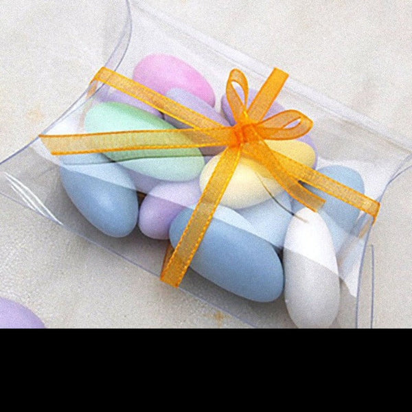 My Decorations 50 Pack Of Pillow Rectangle Shaped Gift Box Wedding Or Product Bomboniere Jewelry Party Favor Model Candy Chocolate Soap Gift Boxes