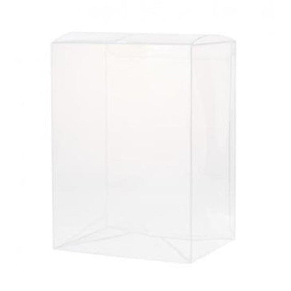 My Decorations 50 Pack Of Large Plastic 22X14.5Cm Rectangle Cube Box Exhibition Gift Product Showcase Clear Shop Display Storage Packaging Gift Boxes