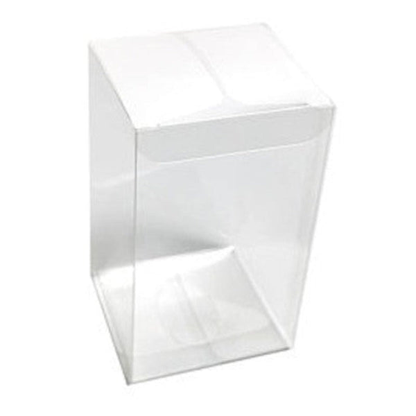 My Decorations 50 Pack Of Large Plastic 22X14.5Cm Rectangle Cube Box Exhibition Gift Product Showcase Clear Shop Display Storage Packaging Gift Boxes