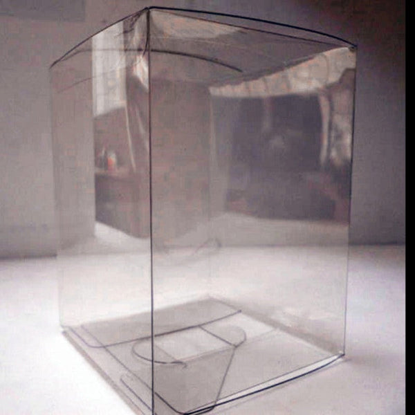 My Decorations 50 Pack Of Large Plastic 22X14.5Cm Rectangle Cube Box Exhibition Gift Product Showcase Clear Shop Display Storage Packaging Gift Boxes