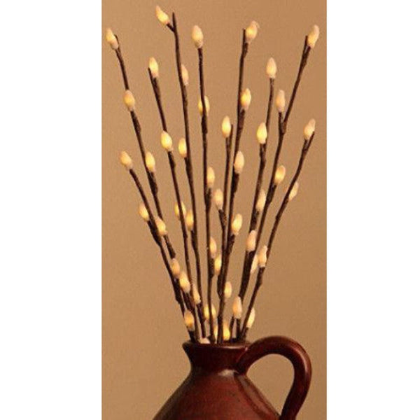 My Decorations 5 Sets Of Led Light Bunch Stem Warm White Battery Fairy Lights 50Cm High 20 Bulbs/Petals Seasonal Decorations