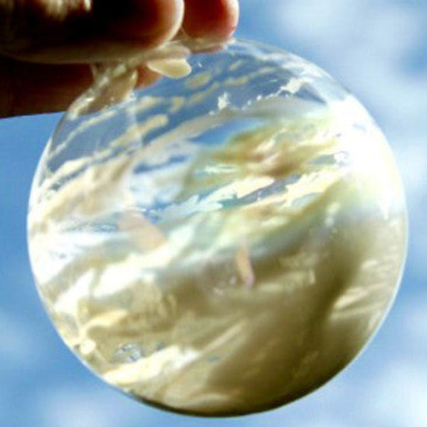 My Decorations 50 Bulk Buy Pack Of Glass Bauble 10Cm Diameter Round Clear With Silver Cap Table Or Tree Centrepice Personal Memory Theme Craft Gift Ot