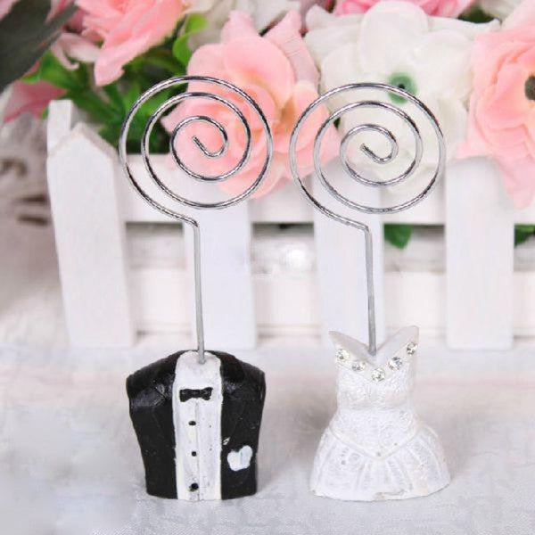 100 Bulk Buy Pack Of 50 Bride Groom Wedding Name Card Place Stand - Table Decoration Bomboniere Favour Gift