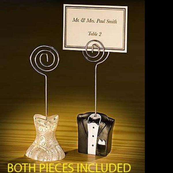 My Decorations 50 Piece Pack Of 25 Bride Groom Wedding Name Card Place Stand Table Bomboniere Favour Gift Table Name Cards