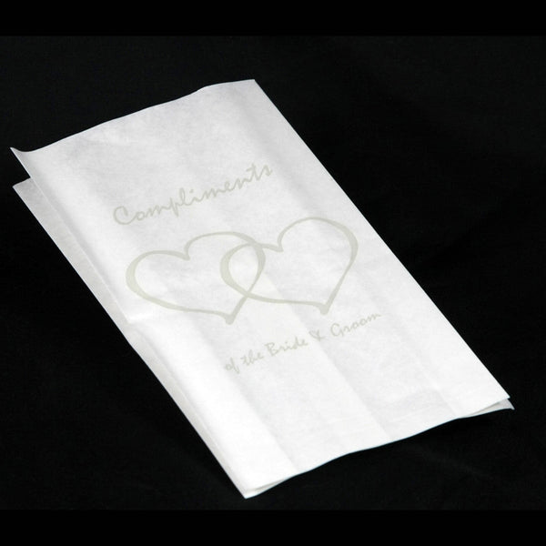 Wedding Cake Bags Greaseproof Wax Paper Slice Take Home Favour Food Storage Containers