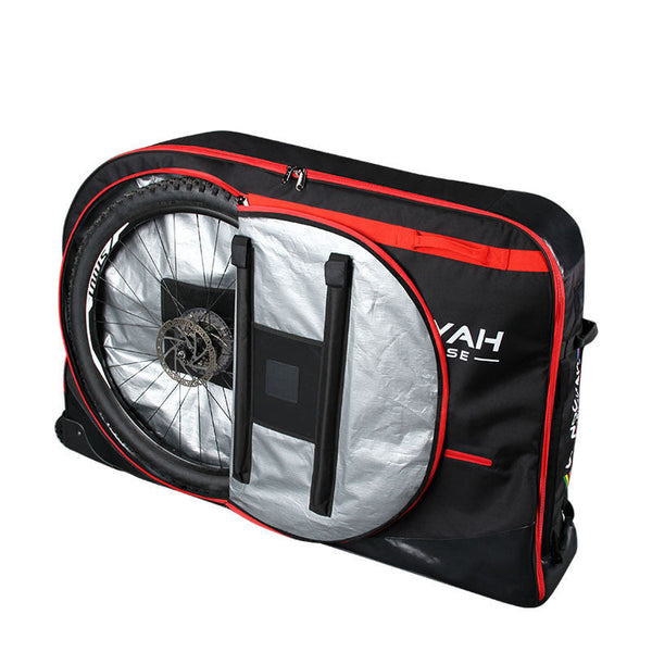 Nooyah Bike Travel Bag Case Plane Boat Transport Fits Cross Country All Mountain Mtb Tt Road Triathlon 29Er 700C Bicycle Transport Cases & Bags