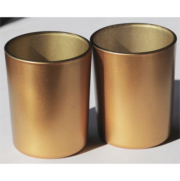 My Decorations 20 Pack Gold Glass Votive Candle Holders Wedding Table Centrepieces Candle Holders & Accessories