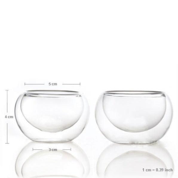 My Decorations 10 Wholesale Sets Of Gongfu Chinese Ceremony Tea 6 Glass Cups With Infuser And Tealight Candle Pot Warmer Teasets