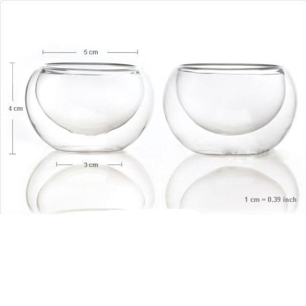 My Decorations 5 Sets Of Gongfu Chinese Ceremony Tea 6 Glass Cups With Infuser And Tealight Candle Pot Warmer Teasets