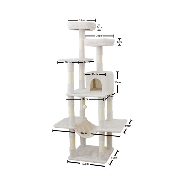 Catio Tranquility Condo Scratching Post 50X50x174cm
