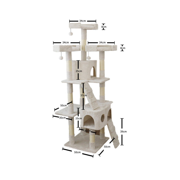 Catio Tranquility Palace Scratching Post 50X50x171cm Furniture & Scratchers