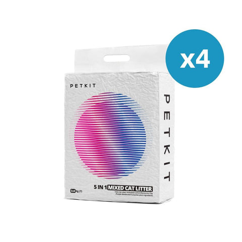 Petkit 5 In1 Mixed X 4 Cat Litter