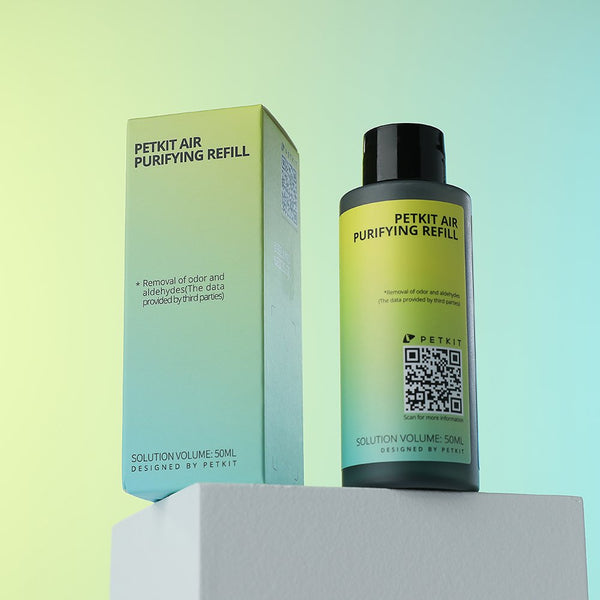 Petkit Concentrated Air Purifying Refill 50Ml X4 (Essential Replacement For Pura Automated Litter Box) Cat Litter