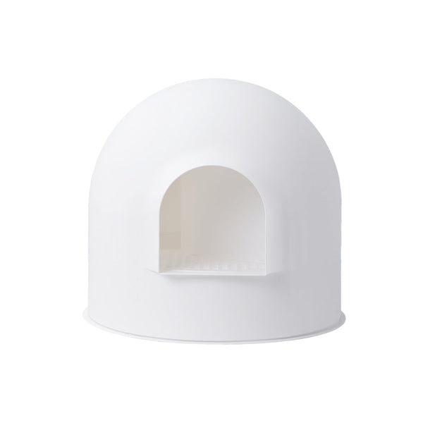 Pidan Igloo Cat Litter Box White Litter Trays