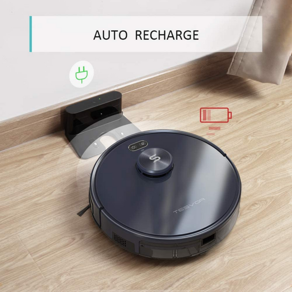 Tesvor Australia S6+ Robot Vacuum Cleaner Mop 2700Pa With Laser Navigation Vacuum Cleaners