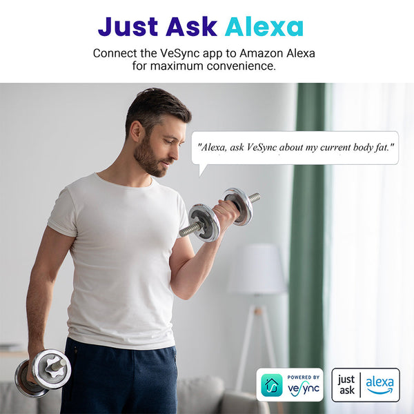 Etekcity Smart Wifi Scale For Body Weight Black 2 Pack Scales