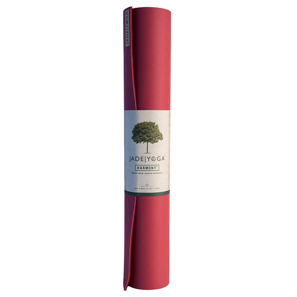 Jade Yoga Harmony Mat Raspberry Mats & Non Slip Towels