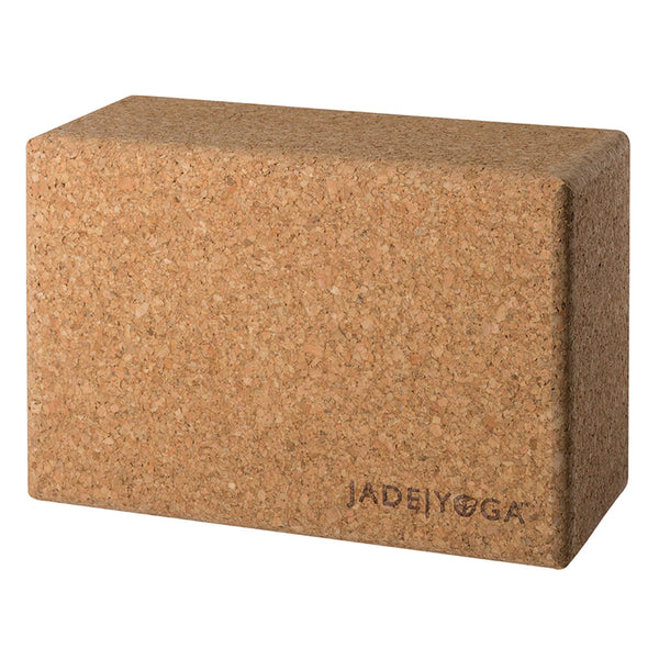 Jade Yoga Cork Block - Large
