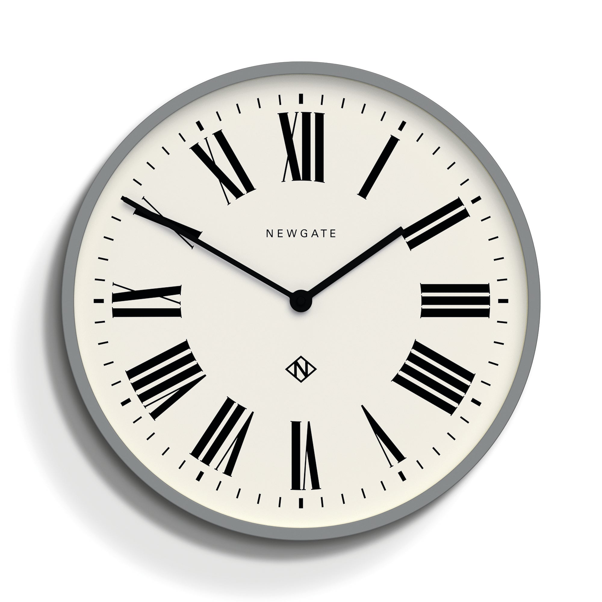 Newgate Number Three Italian Grey Wall Clocks