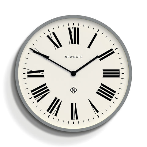 Newgate Number Three Italian Grey Wall Clocks
