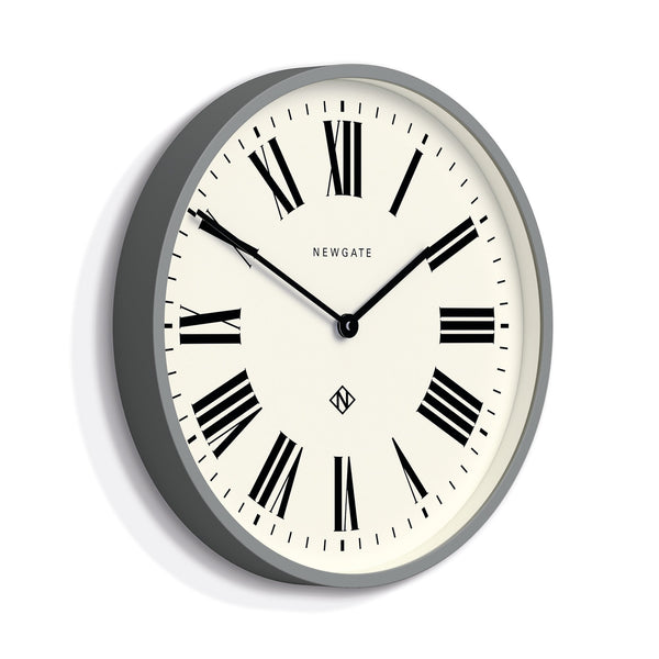 Newgate Number Three Italian Grey Wall Clocks