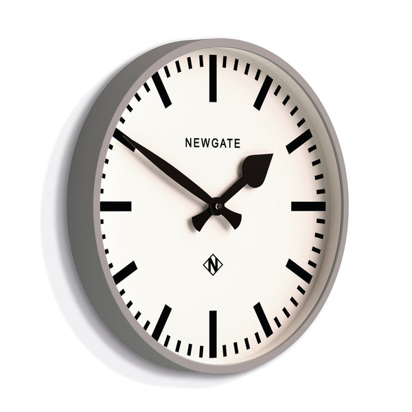Newgate Railway Clock Grey Wall Clocks