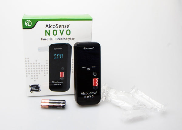 Andatech Alcosense Novo Personal Breathalyser As3547 Certified Electronic Breathalysers