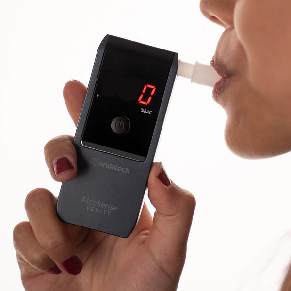 Andatech Alcosense Verity Personal Breathalyser (Navy) As3547 Certified Electronic Breathalysers