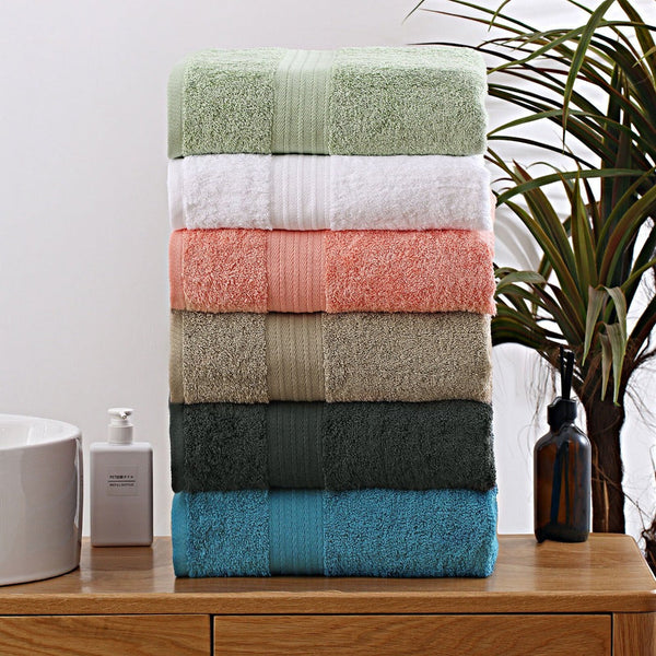 Linenland Extra Large Bath Sheet Towel 89 X 178Cm - Blue