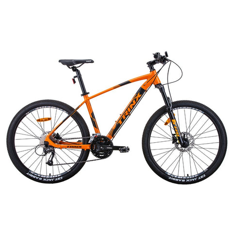 Trinx X1 Mtb Mountain Bike Shimano Altus M370 27 Speed 19 Inches Frame Orange/Black Bicycles