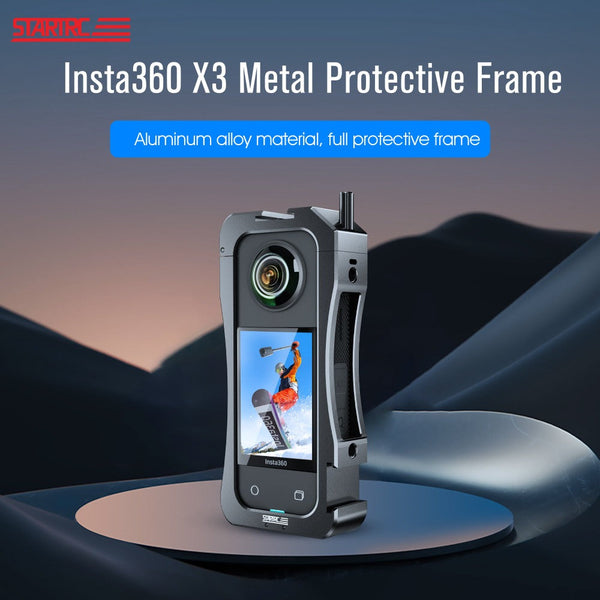 Startrc Insta360 X3 Metal Protective Frame Rabbit Cage Utility Aluminium Housing Other Camera & Photo Accs