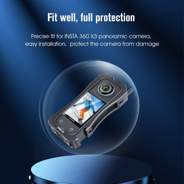 Startrc Insta360 X3 Metal Protective Frame Rabbit Cage Utility Aluminium Housing Other Camera & Photo Accs