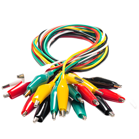 Kaiweets Ket02 Diy Electrical Alligator Clips With Wires Test Leads Sets