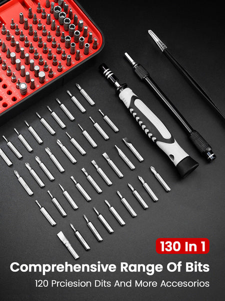 Kaiweets S20 Screwdriver Set 130-In-1 Magnetic Precision