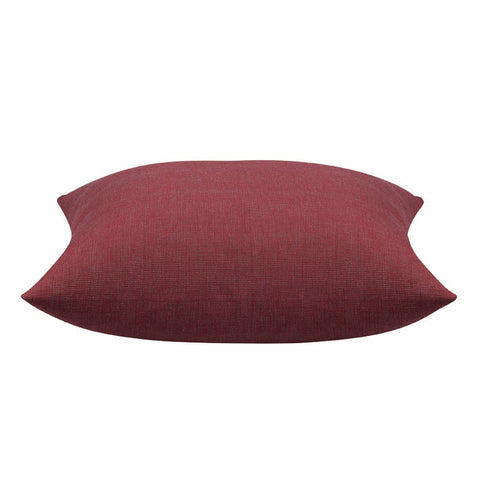 En Elements Deep Red Solid Base Colour Cushion Cover Cushion Covers