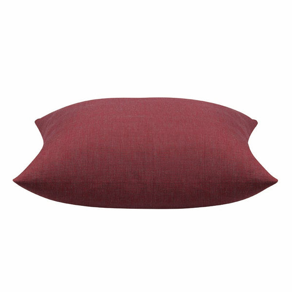 Cushion Covers En Pack Of 4 Elements Deep Red Solid Base Colour Square