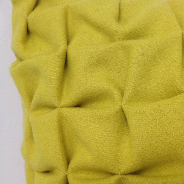En Flux Mustard Yellow 3D Textured Cushion Cover Cushion Covers
