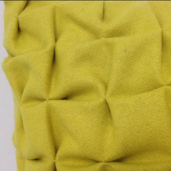En Pack Of 4 Flux Mustard Yellow 3D Textured 45Cm X Cushion Covers