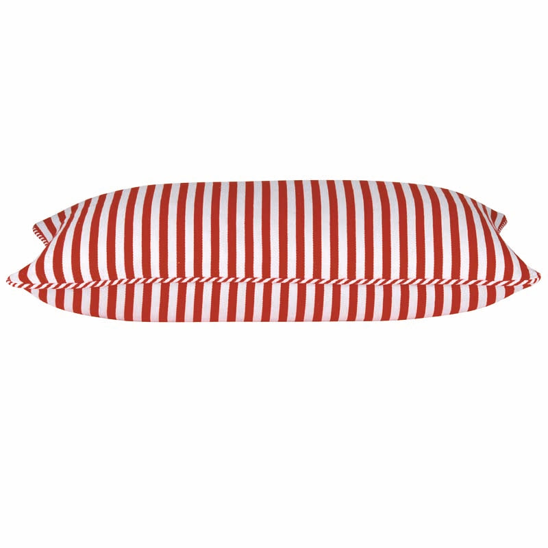 Pad Dandi Red & White Cushion Cover Cushion Covers