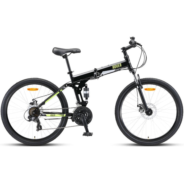 Progear Bikes Rover Folding Mtb 26" In Black Bicycles